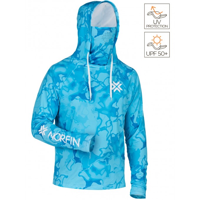 Джемпер NORFIN SUN PRO HALIBUT HOODIE 02 р.M 135002-M
